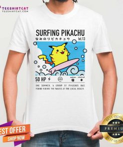 Polera Pikachu Surfing T-shirt