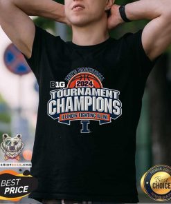 Illinois MBB 2024 Conference Tournament Champion T-shirt