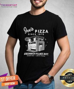 Joe's Pizza Since 1975 Greenwich Village Inst Overtime x Joe's Pizza T-shirt