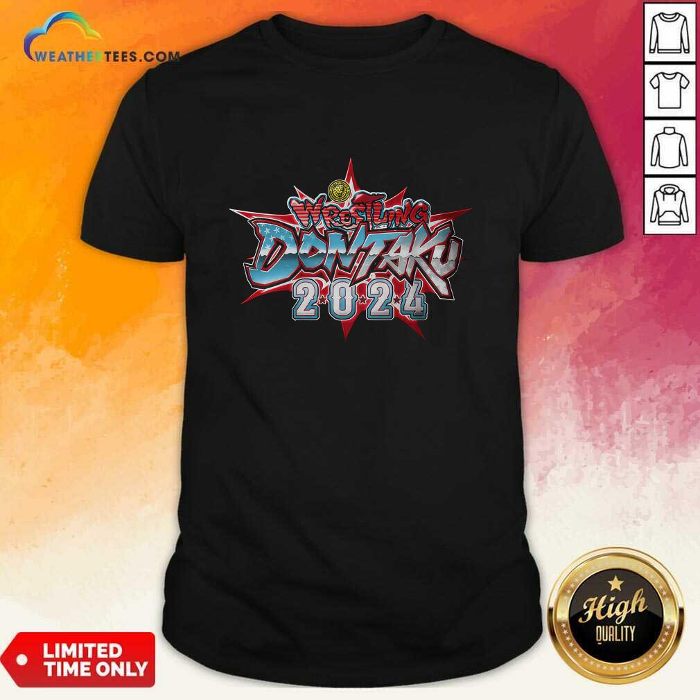 Shirt Wrestling Dontaku 2024 Logo T-shirt