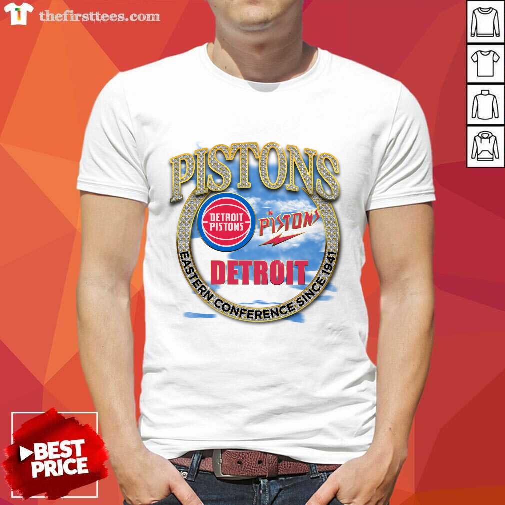 Shirt Detroit Pistons Hardwood Classics Vintage Soul Crown Jewels T-Shirt