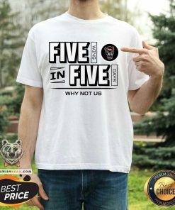 MBB ACC Five In Five NC State Wolfpack T-shirt