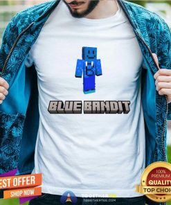 Minecraft Blue Bandit T-shirt
