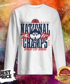 UConn Huskies Back-To-Back NCAA Men's Basketball National Champions sweatshirt