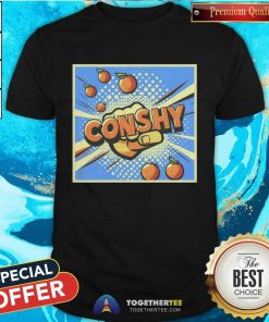 Conshy Throwing Fists and Tomatoes T-Shirt