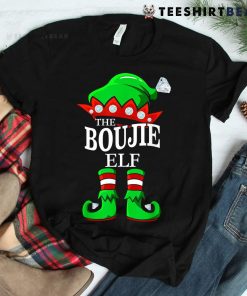 The Boujie Elf Matching Group Family Christmas Shirt