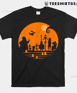 The Nightmare Before Christmas Halloween Silhouette Shirt