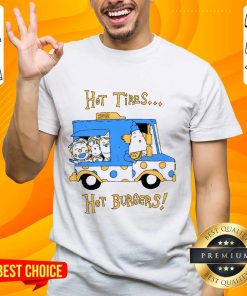 Bigtop Burger Hot Tires Hot Burgers T-shirt