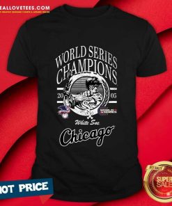 Chicago White Sox World Series Champions Black T-shirt