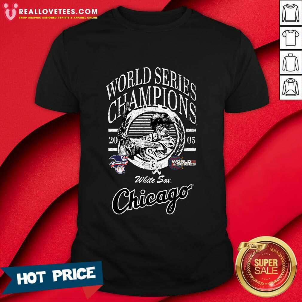 Shirt Chicago White Sox World Series Champions Black T-shirt