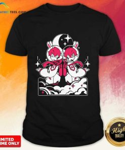 Smash Rabbit Moon Theme T-Shirt