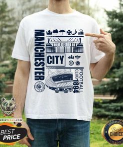 Manchester City Fc City Stadium T-Shirt