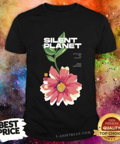 Spiraling Out Of Control Silent Planet Flower T-shirt