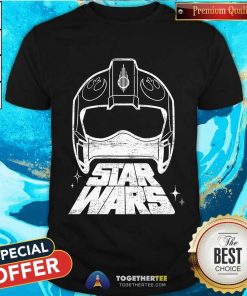 Star Wars The Force Awakens X-wing Fighter Helmet T-shirt