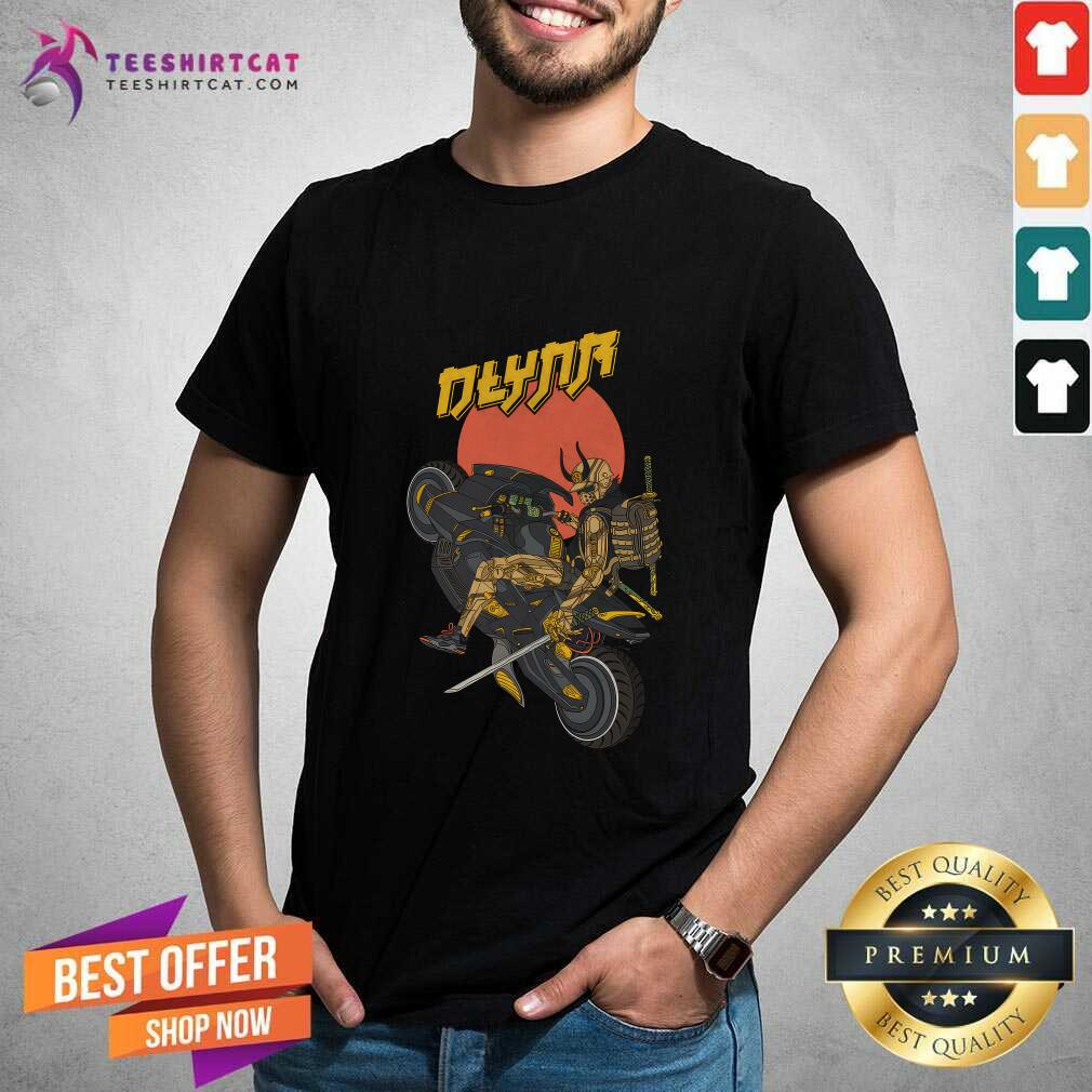 Shirt Parcival Dolly Noire Samurai Motorbike T-shirt
