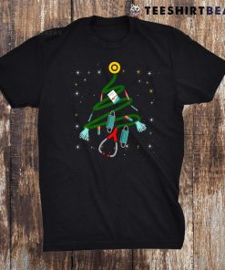 Xmas Lpn Stethoscope Rn Nursing Christmas Tree Nurse Shirt