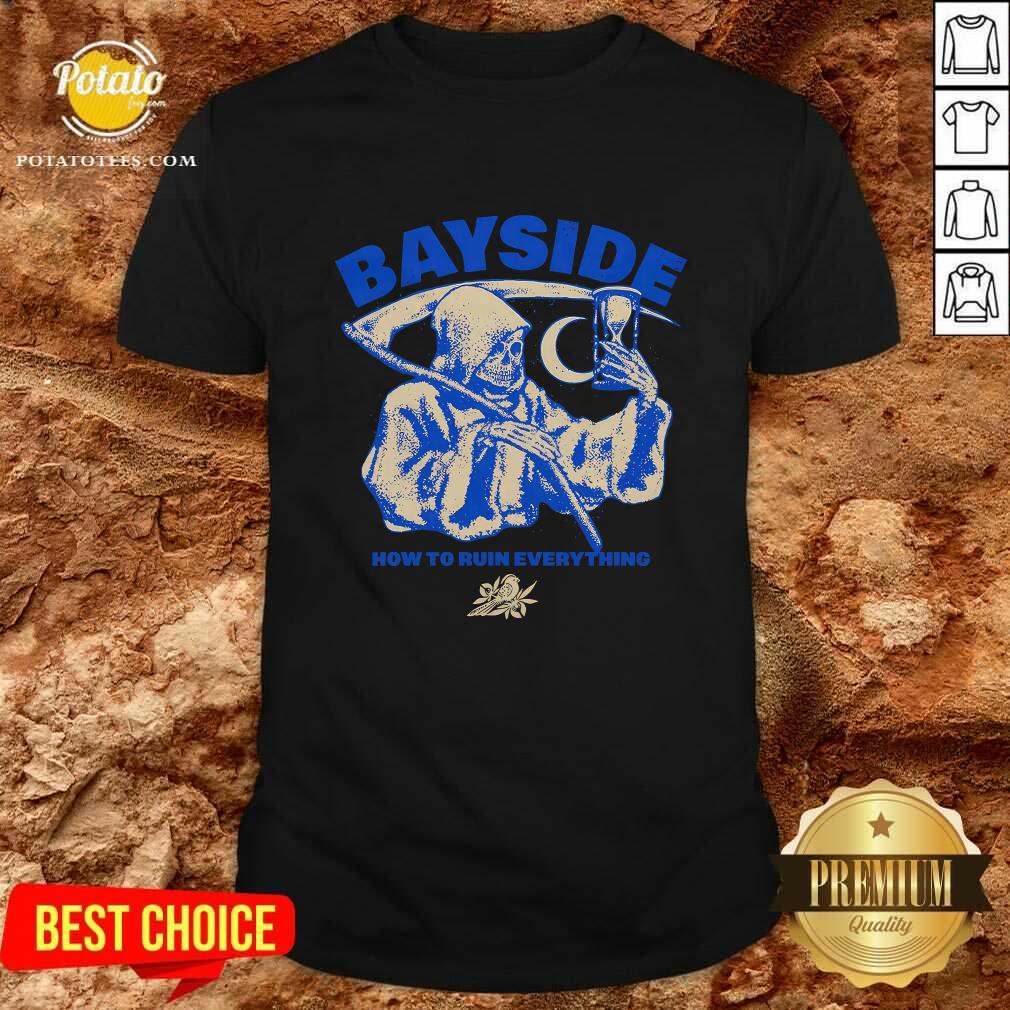 shirt Bayside How To Ruin Everything Reaper Hourglass T-shirt