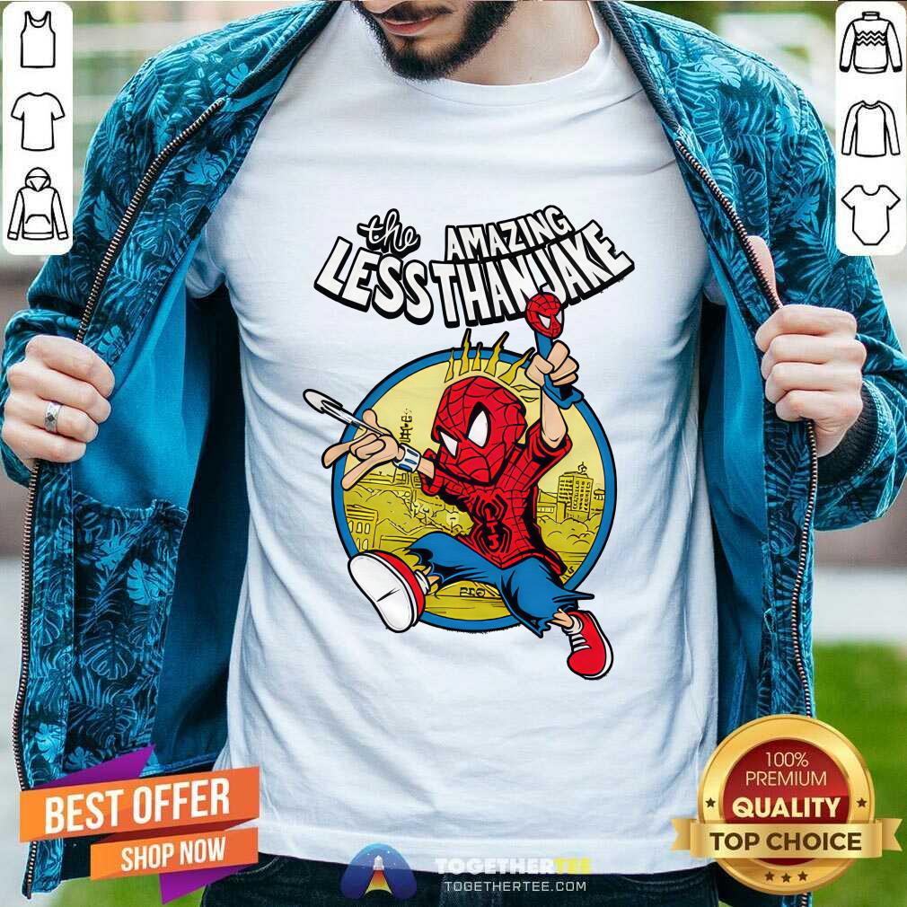 shirt The Amazing Spider-man Less Than Jake T-shirt