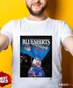 New York Rangers Blueshirts Igor Flag Magazine T-shirt