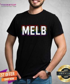 Melbourne Pride Rainbow Colors T-shirt
