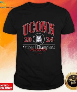 UConn Men's Basketball 2024 National Championship T-shirt