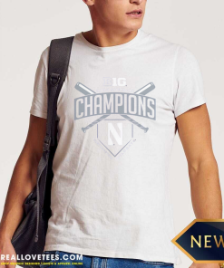 Northwestern Wildcats 2024 Big Ten Softball Regular Season Champions T-Shirt