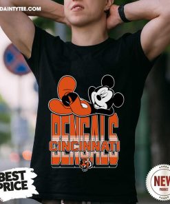 Cincinnati Bengals Mickey Kick Back T-shirt