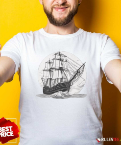 Offical Mystic Schooner Logo T-Shirt
