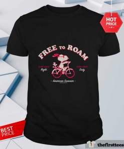Offical Snoopy Free To Roam T-Shirt