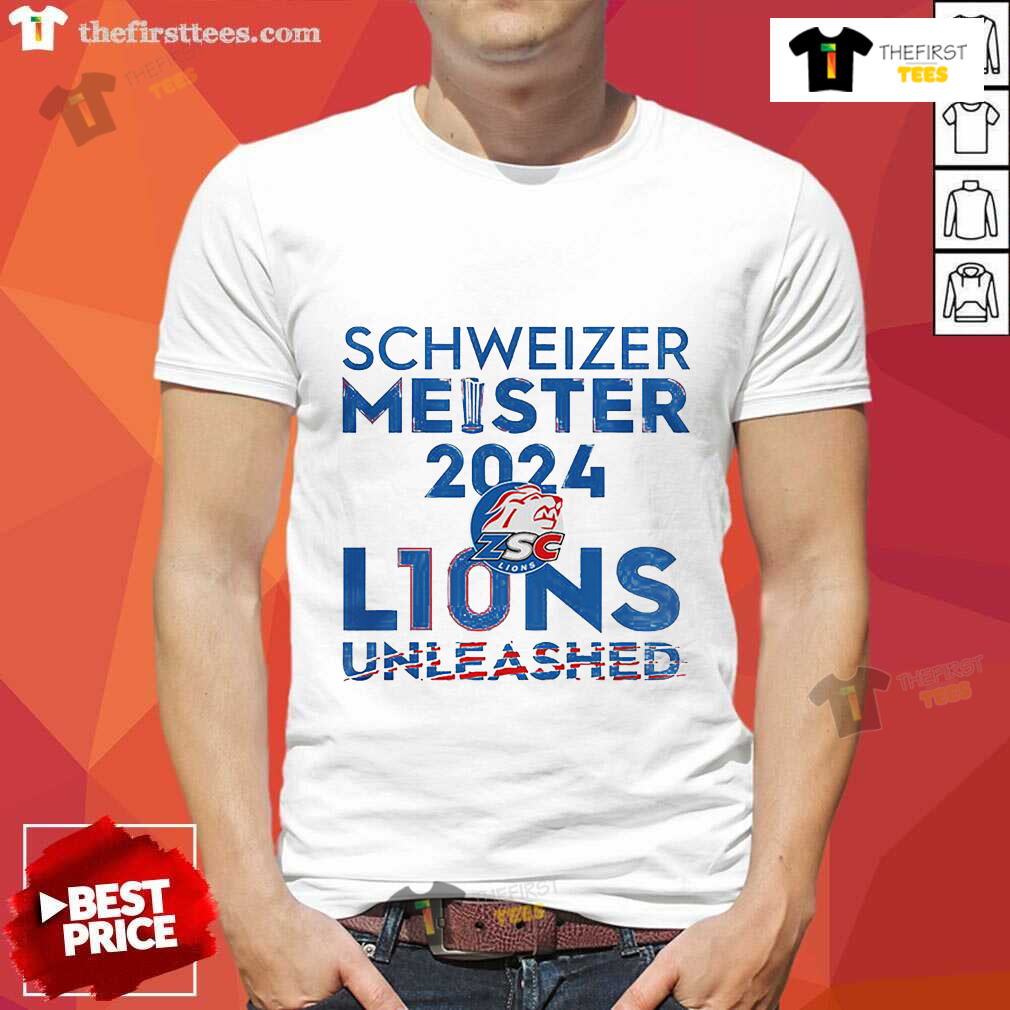Shirt ZSC Lions Schweizer Meister 2024 L10ns Unleashed T-Shirt