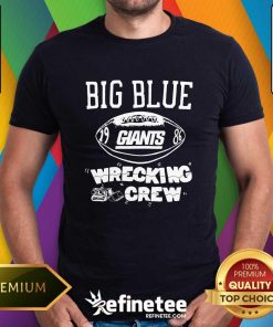 Giants Big Blue Wrecking T-shirt