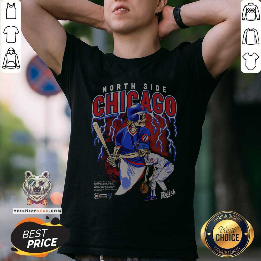 Shirt North Side Chicago Baseball 2024 Gold Glove Garment Dyed T-Shirt