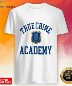 Offical True Crime Academy T-shirt