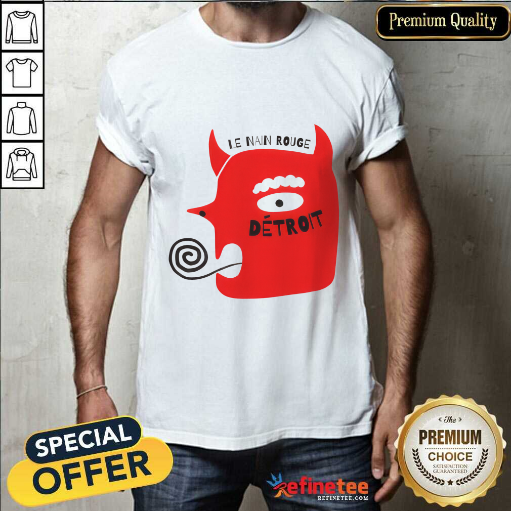 Shirt Offical Lenain Rouge Détroit T-shirt