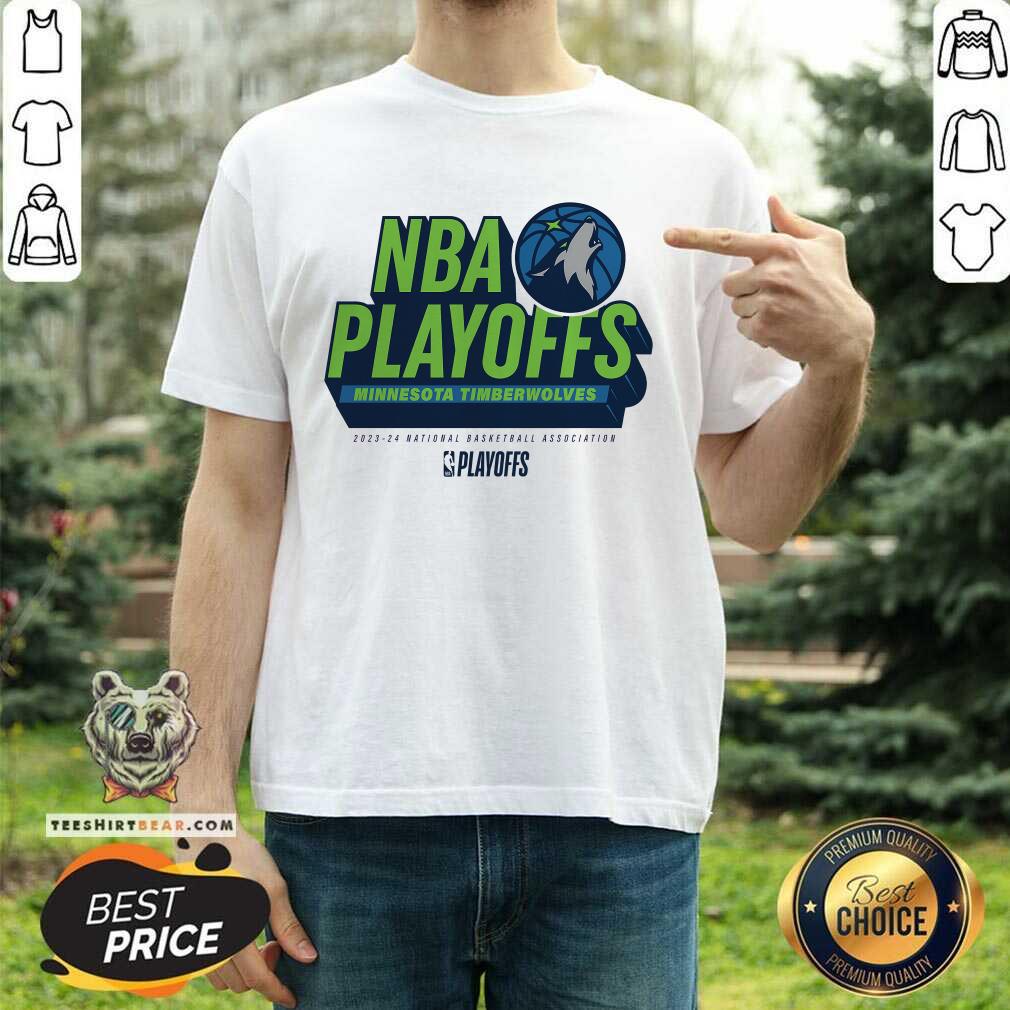 Shirt Minnesota Timberwolves 2024 NBA Playoffs Defensive Stance T-Shirt