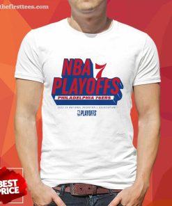 Philadelphia 76ers 2024 NBA Playoffs Defensive Stance T-Shirt