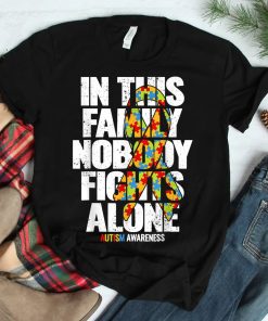 Autism Awareness Shirt Family Support Mom Autism Awareness Shirt