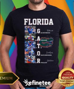 Awesome Florida Gators Starting 5 Team Player 2024 T-Shirt