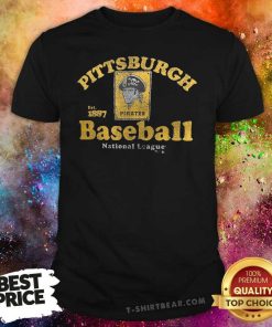 Awesome Pittsburgh Pirates Baseball National League Est 1887 T-Shirt