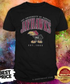 Awesome The University Of Kansas Jayhawks Est 1865 T-Shirt