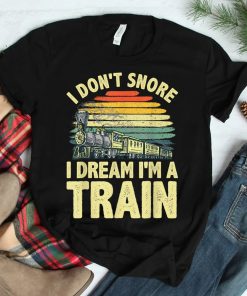 Best Train For Men Boys Steam Locomotive Train Collector Shirt