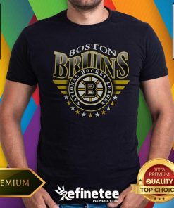 Boston Bruins Black Echo NHL T-shirt