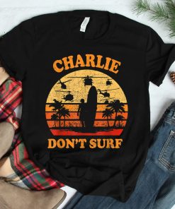 Charlie Dont Surf Military Vietnam War Surf Ops Shirt