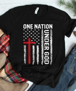 Christian Faith Family Freedom Vintage Usa Flag Shirt