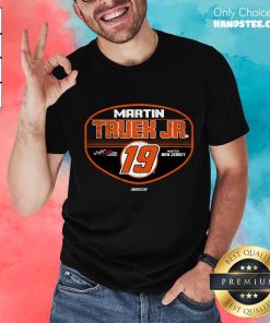 Joe Gibbs Racing Team Collection Black Martin Truex Jr Tailgate T-Shirt