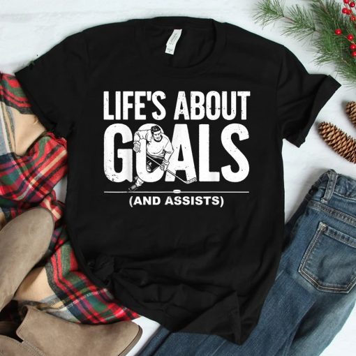 Cool Ice Hockey Hockey Lover Goalie Sports Shirt
