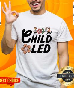 Cute Child Led Flower T-shirt
