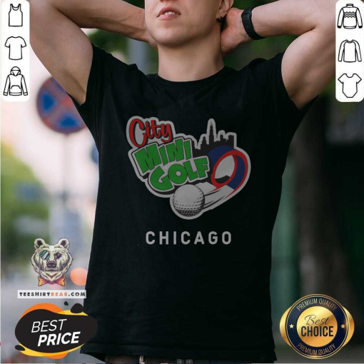 Offical City Mini Golf Chicago T-Shirt