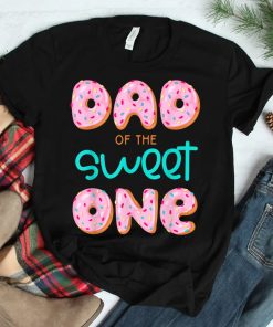Dad Of Sweet One First Birthday Matching Family Donut Theme Shirt