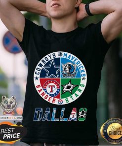 Dallas Dallas Cowboys Dallas Mavericks Dallas Stars New York Rangers T-shirt